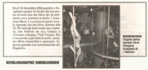 American Show Lap Dance Toscana Veline 